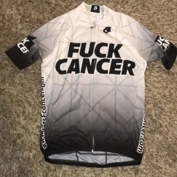 Champ-sys.com Fuck Cancer cycling shirt - Picture 2 of 5